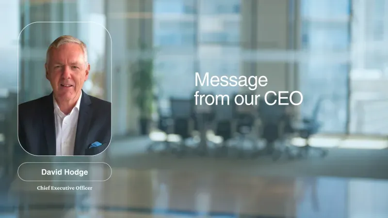 David Hodge, Chief Executive Officer